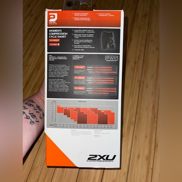 2XU Women’s Compression Cycle Short - Picture 4 of 5